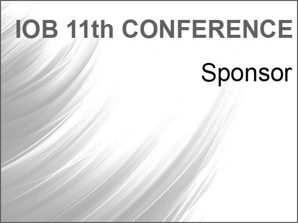 Sponsor <br>11th IOB CONFERENCE