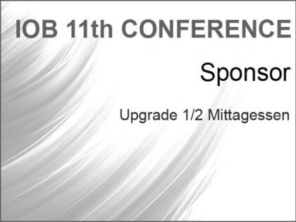 Sponsor Upgrade<br>1/2 Mittagessen