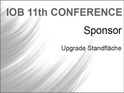 Sponsor Upgrade<br>Standfläche