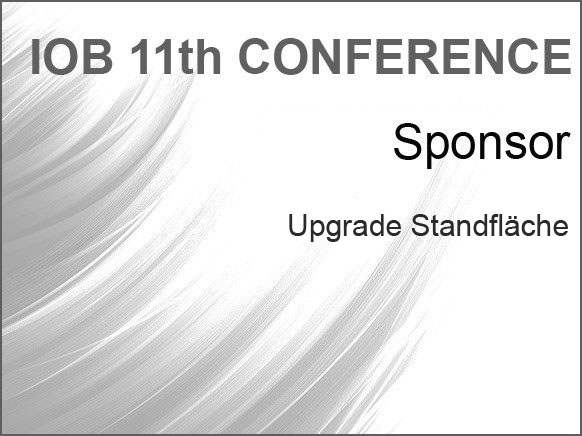 Sponsor Upgrade<br>Standfläche